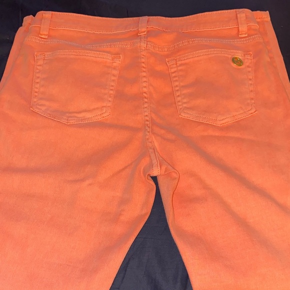 Michael Kors Women's Pink/corral Izzy skinny Jeans - Picture 2 of 3